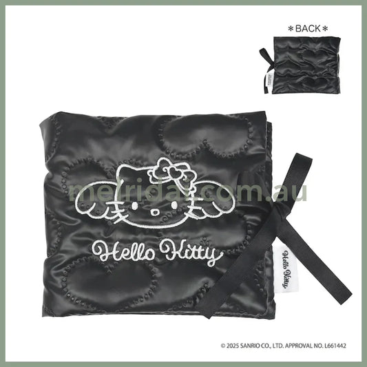 SANRIO | Hello Kitty Quilted Collect Card Album 105×115×30mm (Black Angel)