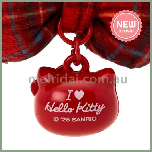 SANRIO | Hello Kitty Red Swaying Ribbon Charm Keychain 65×30×45mm (I Love Hello Kitty)