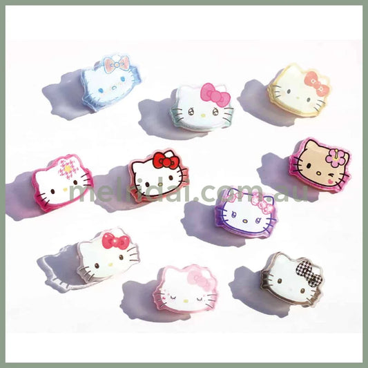 SANRIO | Hello Kitty Secret Acrylic Clip Face Blind Box 67×37×20mm