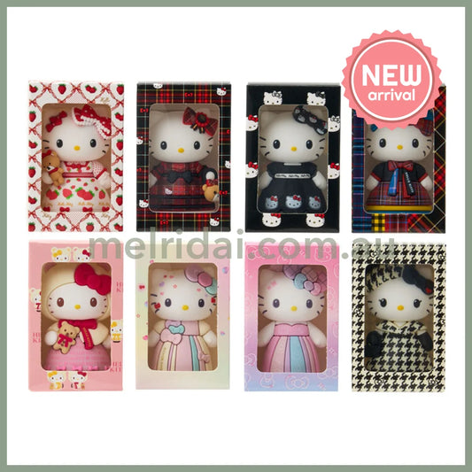 SANRIO | Hello Kitty Secret Birthday Doll Mini Figure Blind Box 46×35×72mm (Monochrome Girly Twin Coordinate)