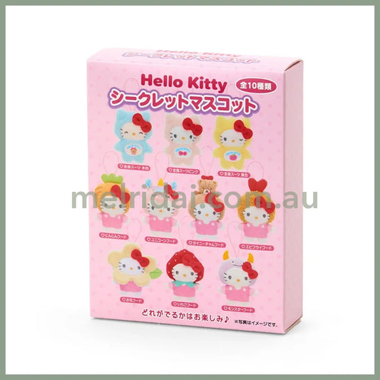 SANRIO | Hello Kitty Secret Plush Keychain Blind Box 125 x 98 x 31mm (My Deco Bag)(Order 10 For Complete Box)