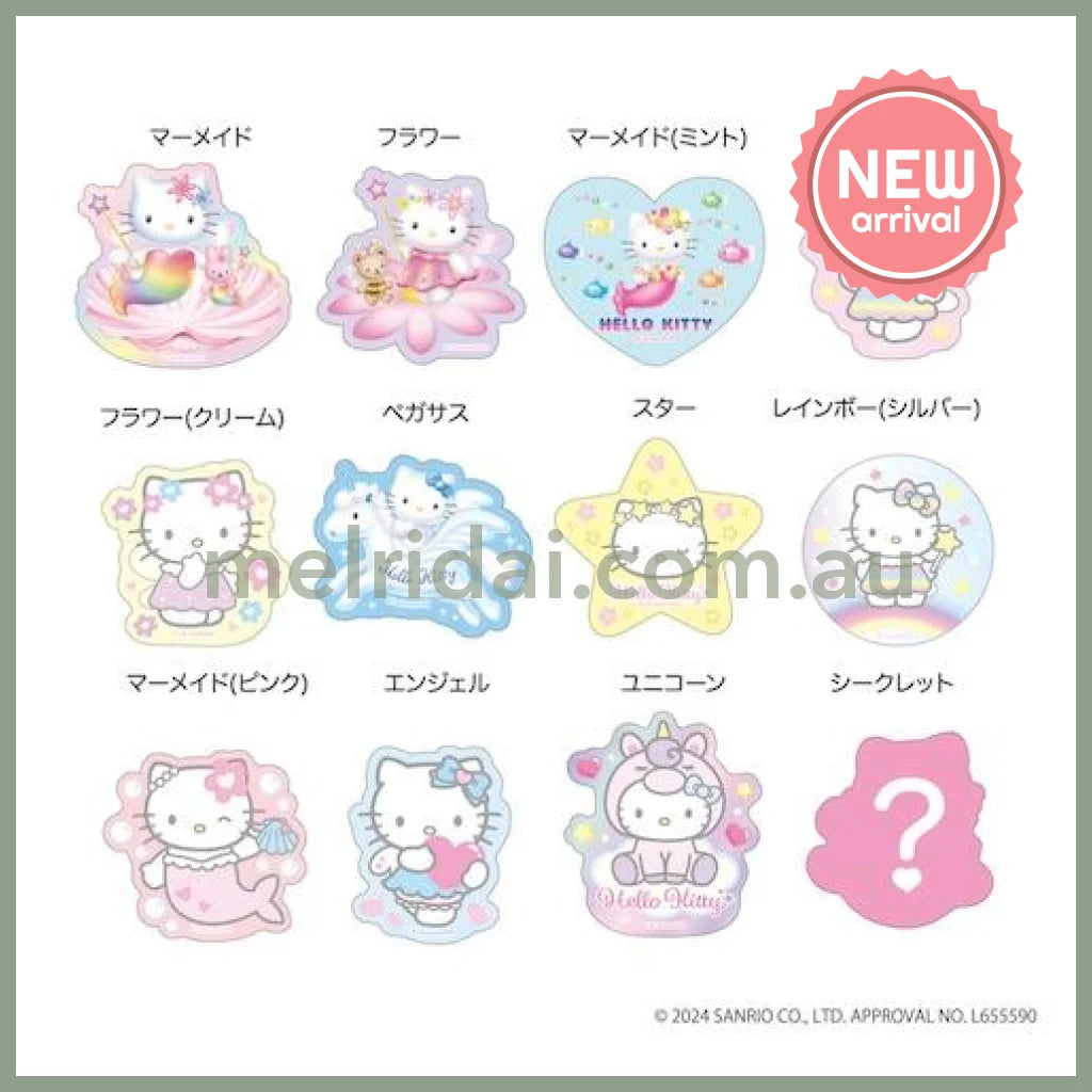SANRIO | Hello Kitty Secret Trading Glitter Stickers Shiny Sticker H80×W65