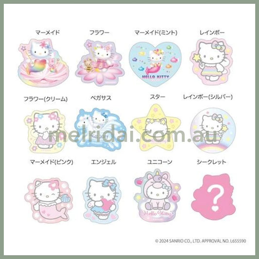 SANRIO | Hello Kitty Secret Trading Glitter Stickers Shiny Sticker H80×W65