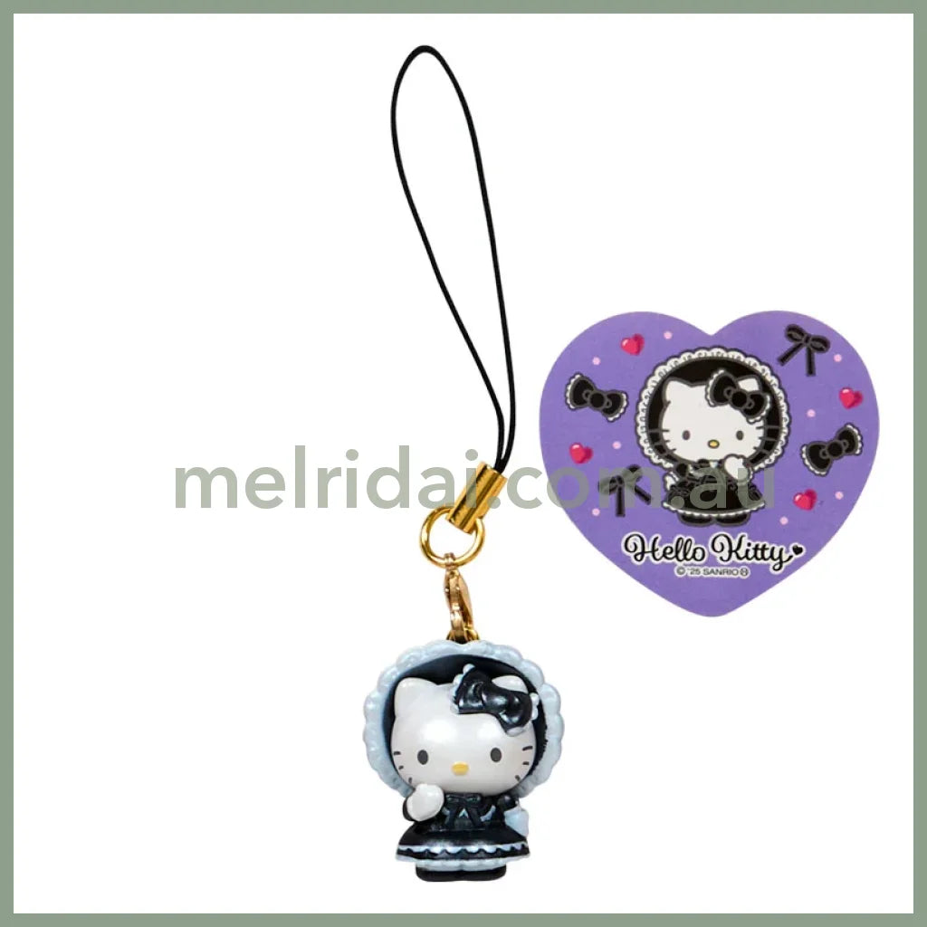 SANRIO | Hello Kitty Secret Trading Mascot Phone Strap Keychain Blind Box 4×3.5cm Vol.2 (Lovely Frill Ver.)