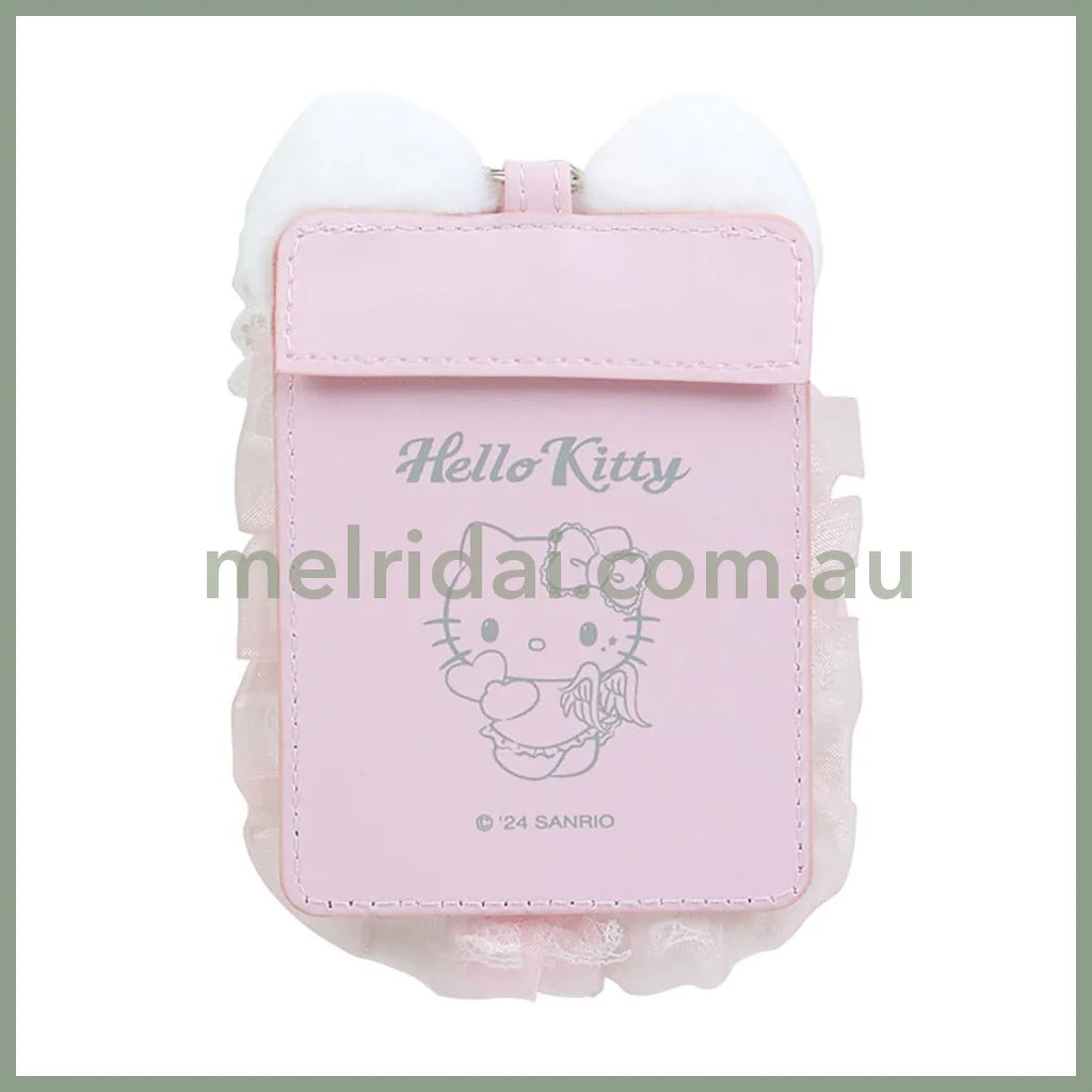 Sanrio | Hello Kitty Slide Card Case Holder 13.6 X 11.5 2.4Cm (Angel Little Devil Design)