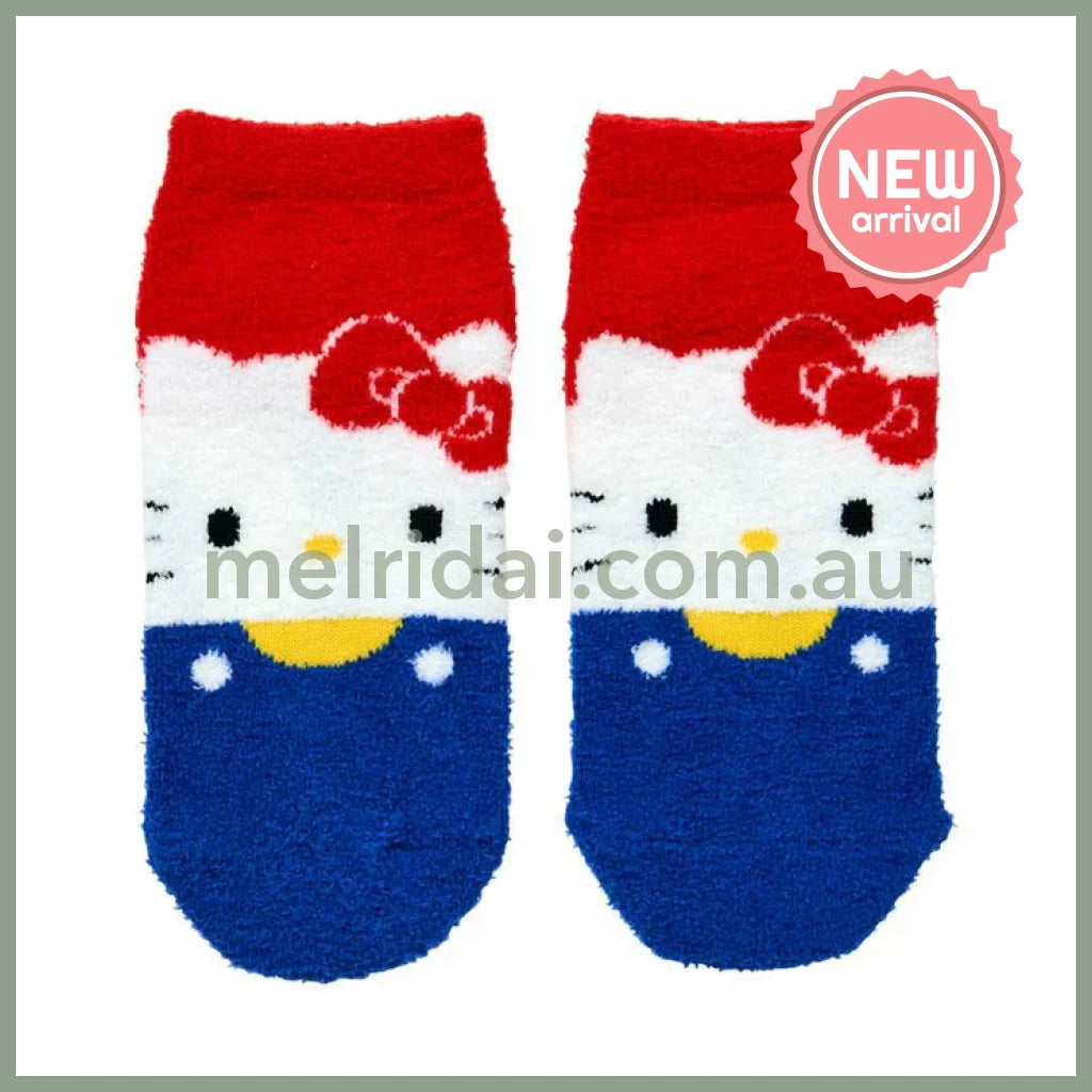 SANRIO | Hello Kitty Socks Mokomoko Fluffy 23-25cm