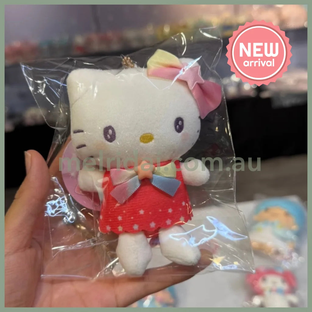 SANRIO | Hello Kitty squishy Mascot Holder Plush Keychain Bag Charm 100mm Approx.