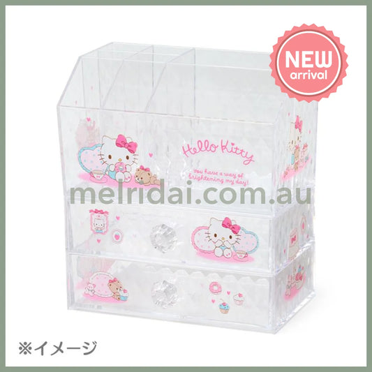 SANRIO | Hello Kitty Stacking Chest Drawer 163×93×90mm (Relaxing)