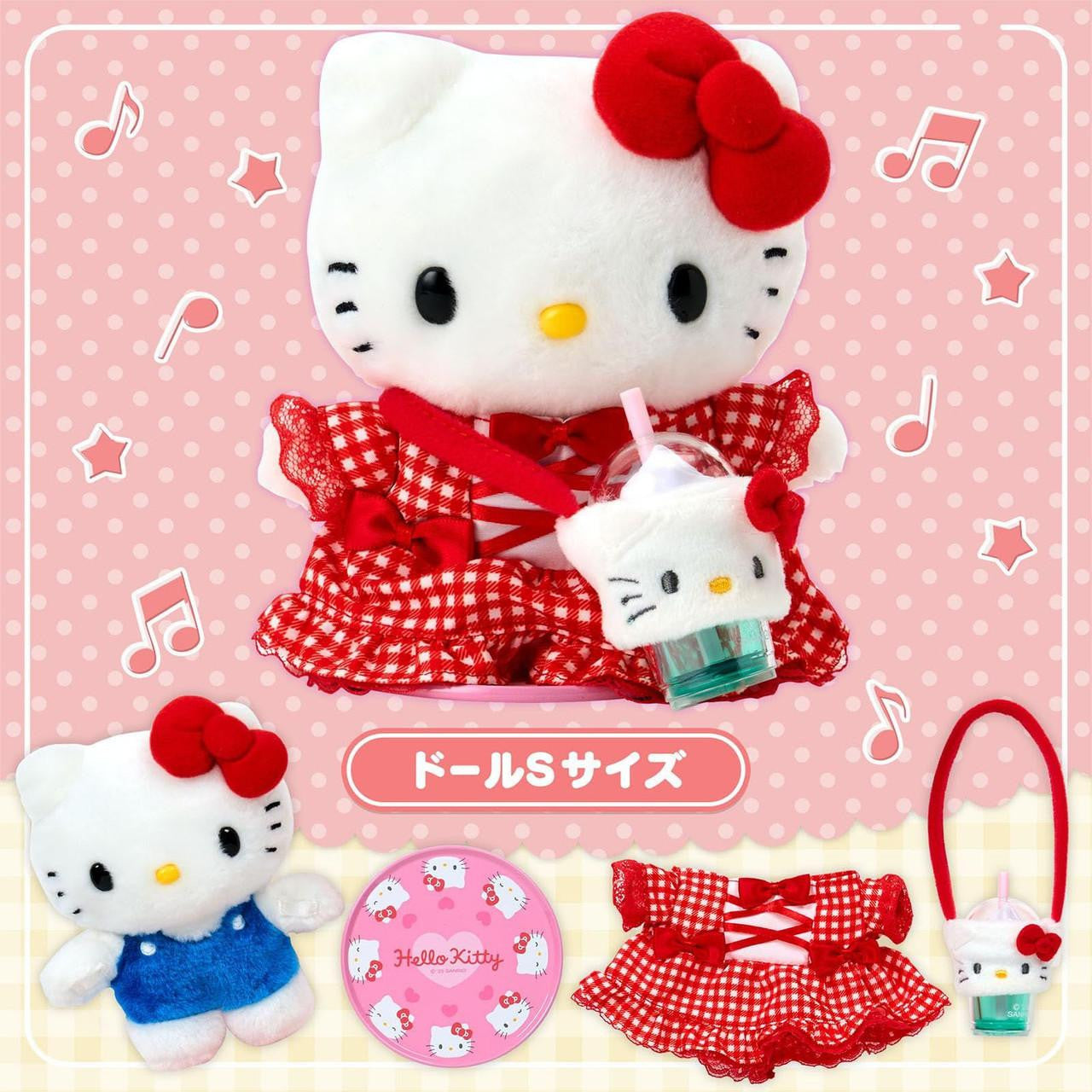 SANRIO | Hello Kitty Starter Plush Doll Set Magnetic Doll Set 140×70×160mm (Pitatto Friends)