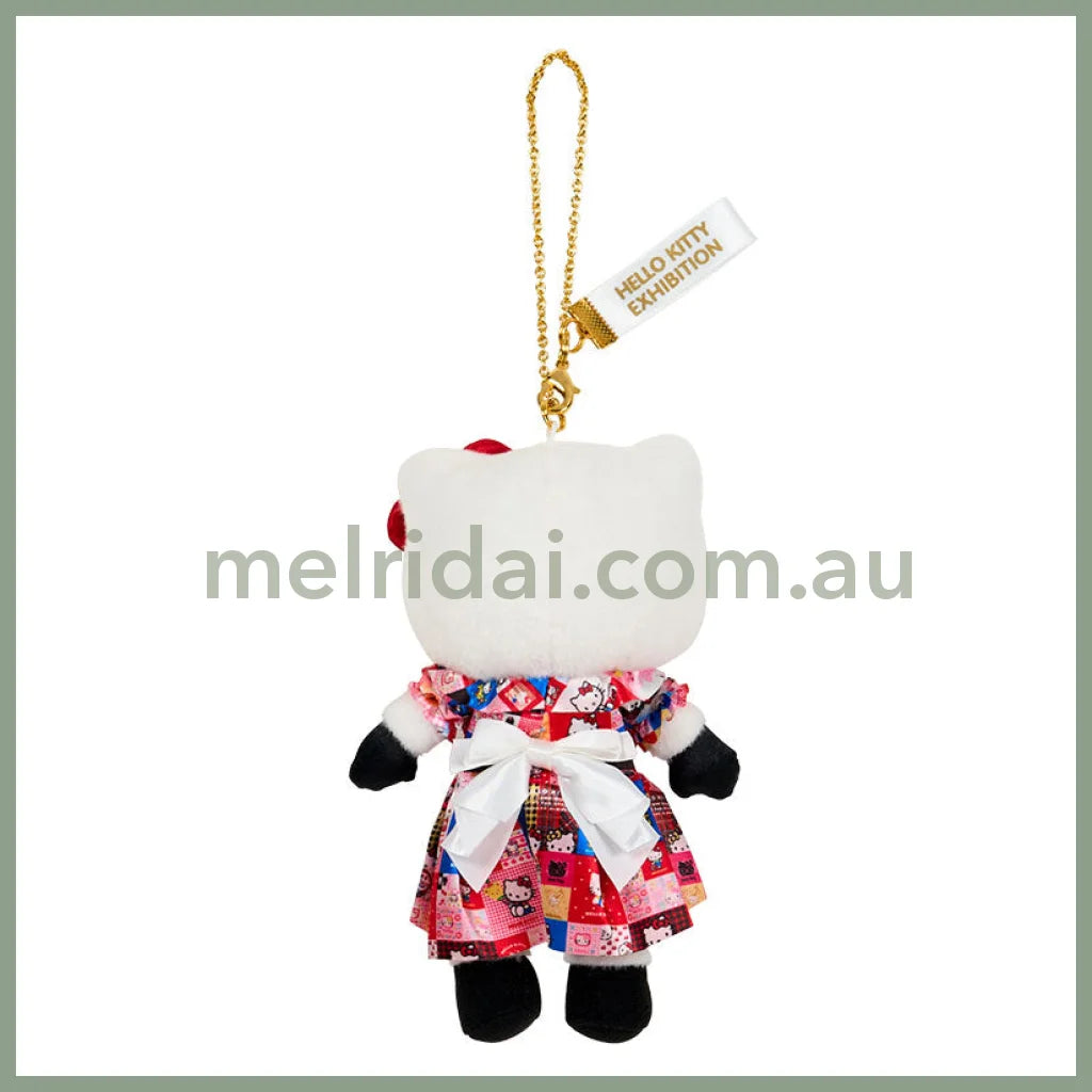SANRIO | Hello Kitty Style up Long Leg Mascot Holder / Plush Keychain / Bag Charm 15×7×17cm (50th Anniversary Hello