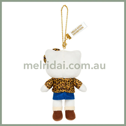 SANRIO | Hello Kitty Style up Long Leg Mascot Holder / Plush Keychain / Bag Charm 15×7×17cm (50th Anniversary Hello