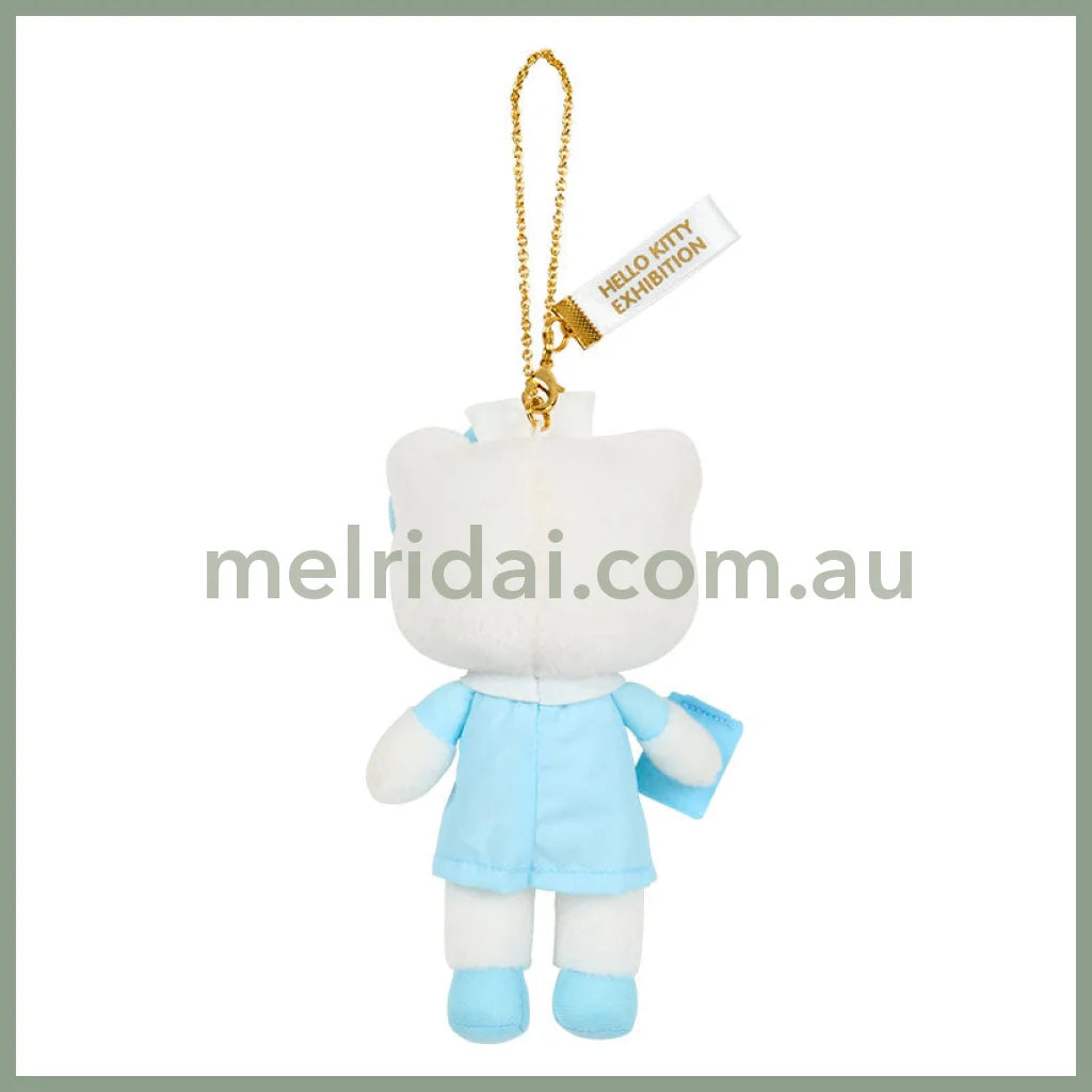 SANRIO | Hello Kitty Style up Long Leg Mascot Holder / Plush Keychain / Bag Charm 15×7×17cm (50th Anniversary Hello