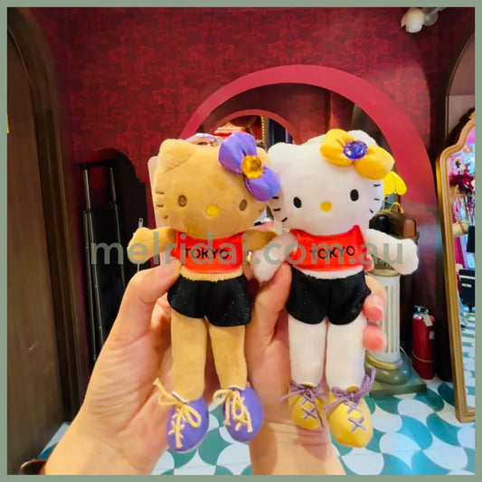 SANRIO | Hello Kitty Tanned Long Leg Style Up Mascot Holder Plush Keychain (World Sthletics Championships Tokyo 2025)