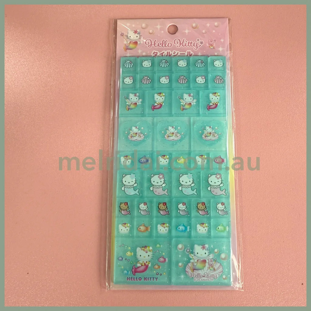 SANRIO | Hello Kitty Tile Sticker H122×W60×D4mm (Mermaid)