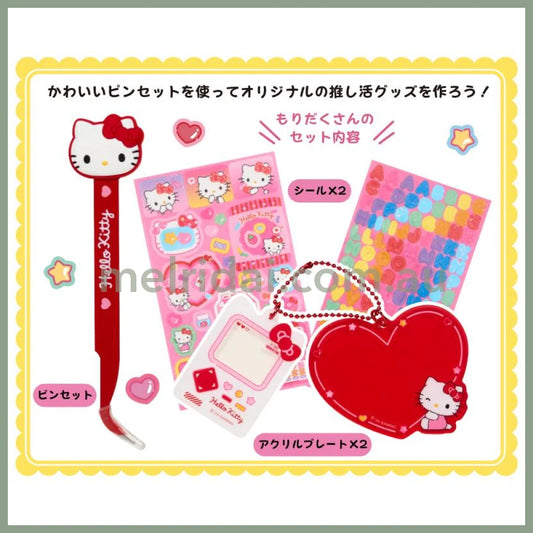 Sanrio | Hello Kitty Tweezers & Deco Charm 2×0.4×10Cm(Enjoy Idol)