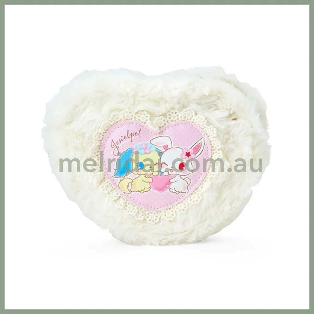 Sanrio Other Pouch (Heisei-Born Character Fluffy Heart) Jewelpet