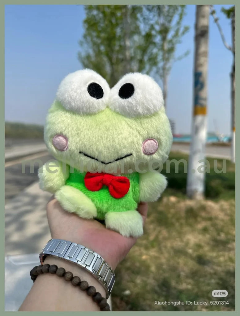 SANRIO | Keroppi Fuwakuta Style Plush Doll 14.5 x 12 x 9cm