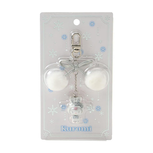 Sanrio | Kuromi Phone Charm Keychain 9.3×2.5×17Cm (Fluffy Snow Rabbit)