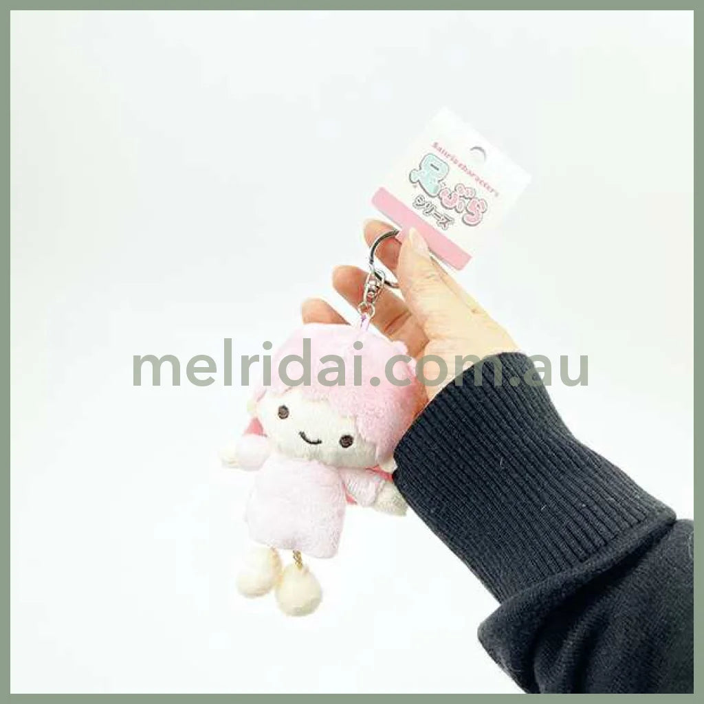Sanrio | Keychain Mascot Holder Little Twin Stars Lala 12Cm×5.5Cm×4.8Cm (Hanging Legs Series)