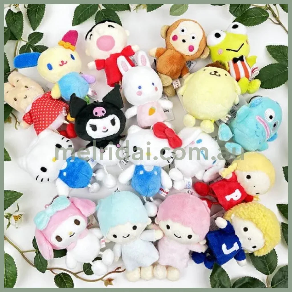 Sanrio | Keychain Mascot Holder Little Twin Stars Lala 12Cm×5.5Cm×4.8Cm (Hanging Legs Series)