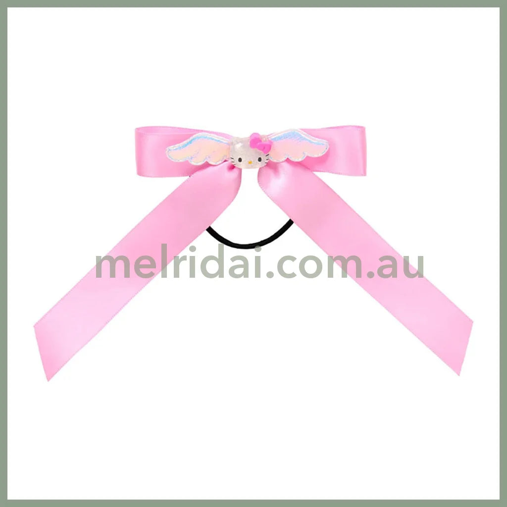 SANRIO | Kids Ribbon Hair Rubber Hair Tie 16.1 x 10.4 x 1.5cm (Hello Kitty)