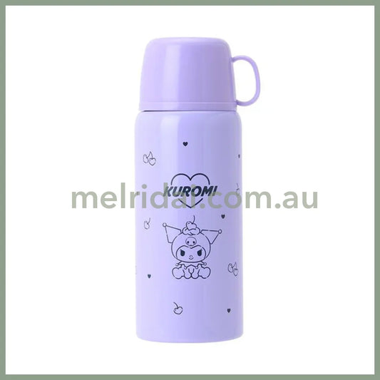 Sanrio | Kuromi 2Way Stainless Bottle With Strap Case 670Ml