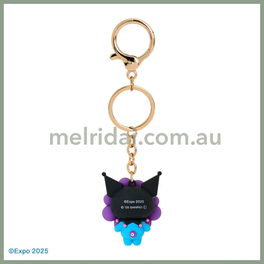 SANRIO | Kuromi 3D Mascot Color Keychain 40×25×45 mm (EXPO2025 Myaku-Myaku)