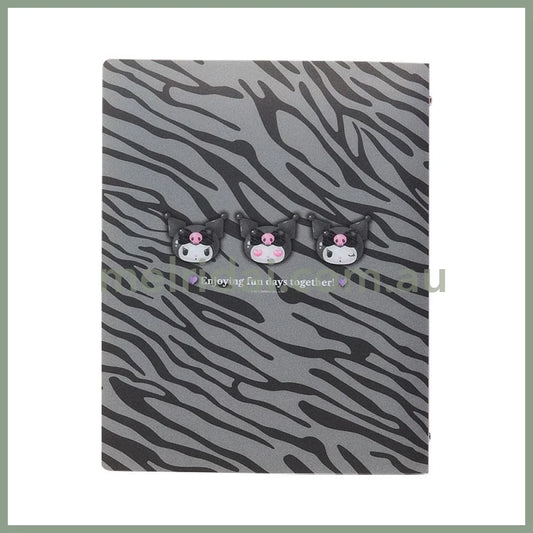 SANRIO | Kuromi B5 26 Hole Binder 220×23×275mm (Monotone Animal)