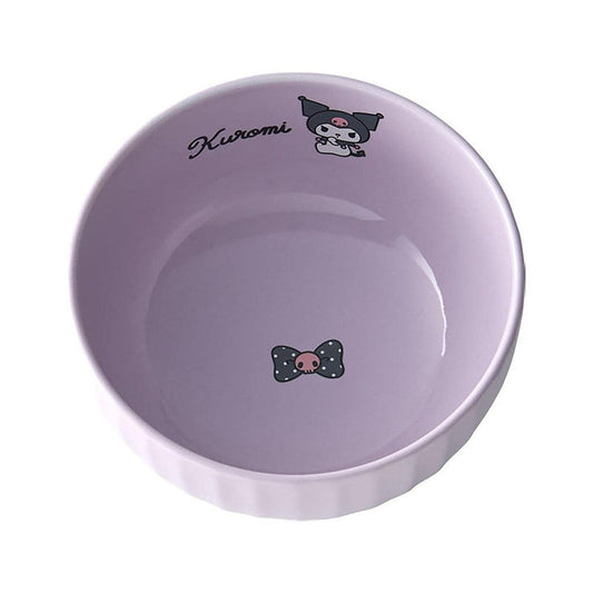 SANRIO | Kuromi Ceramic Bowl Pink 14.1×13×7.1cm (New Life)