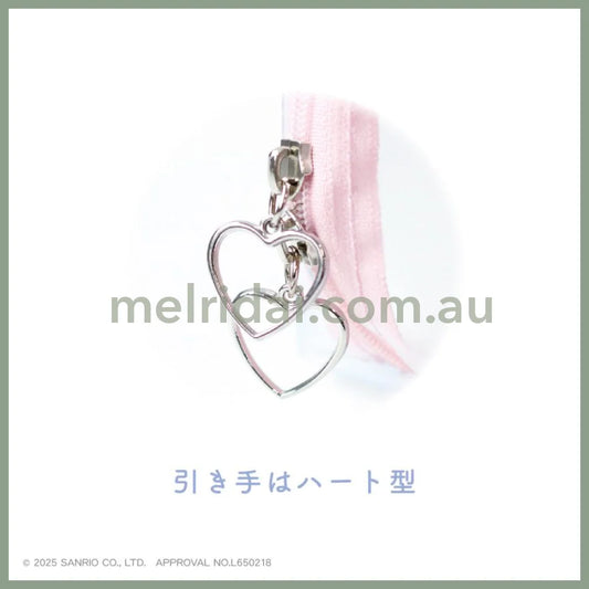 SANRIO | Kuromi Clear Mat Pouch H120×W160×D50mm (Ballet Core)