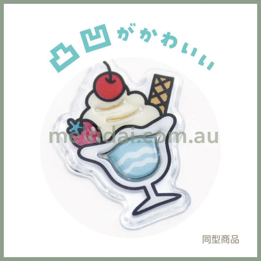 SANRIO | Kuromi Clear Plump 3D Sticker 175×90mm (Peta Mellow)