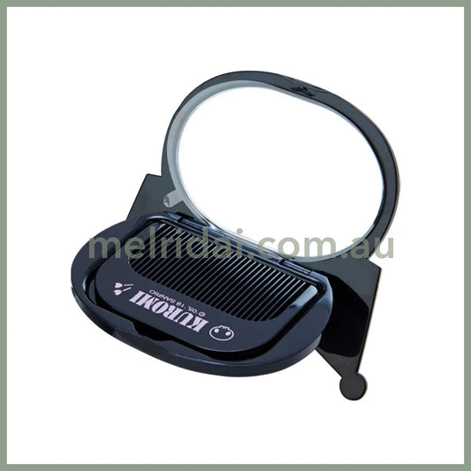 SANRIO | Kuromi Face Mirror & Comb Set 10.4 x 1.6 x 9.2cm