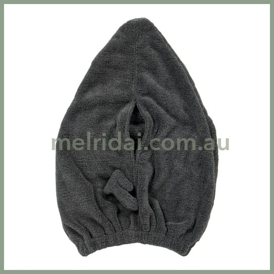 SANRIO | Kuromi Face - Shaped Towel Cap 21.9 x 17.8 x 5.3cm