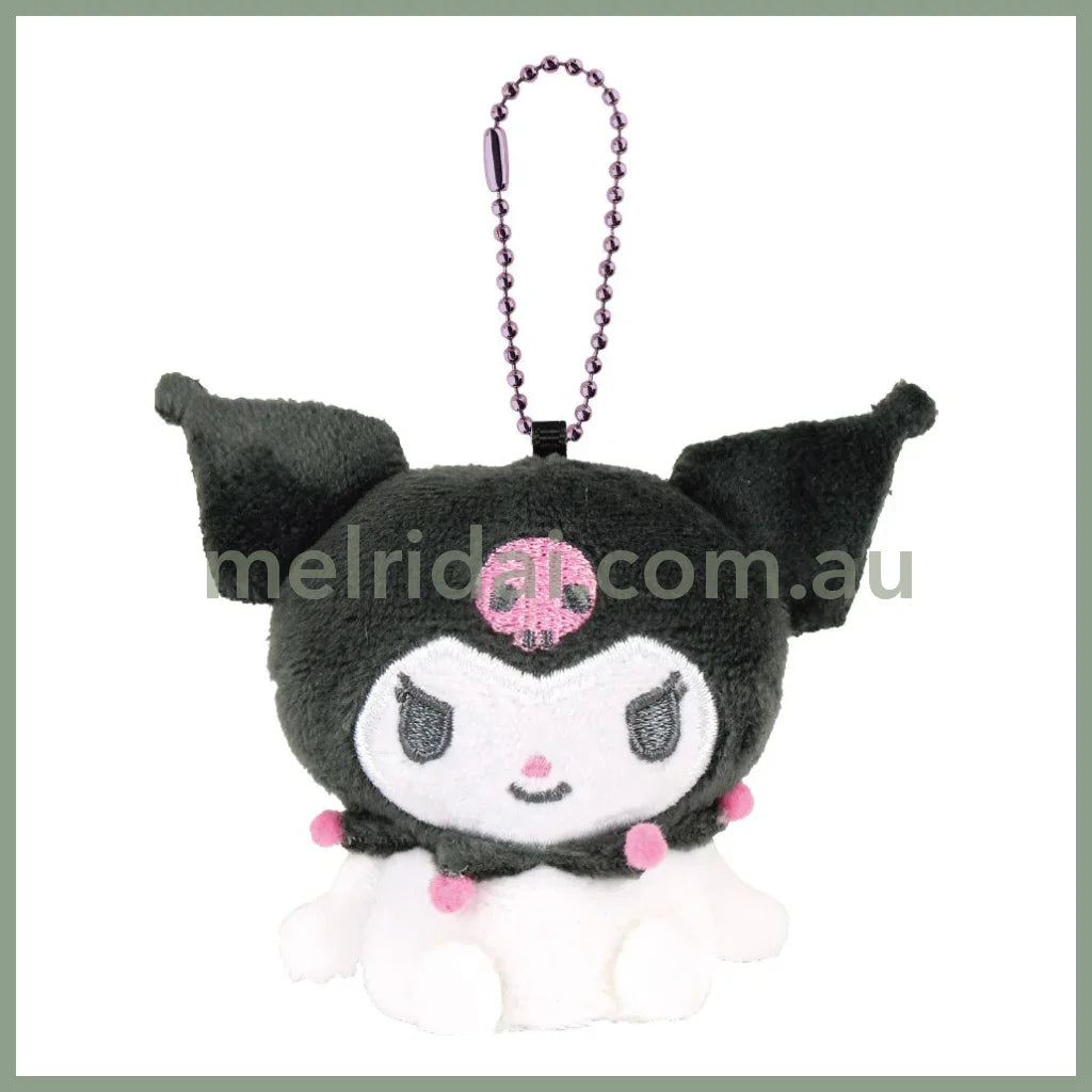 SANRIO | Kuromi Finger Puppet Mascot Keychain H75×W80×D50mm