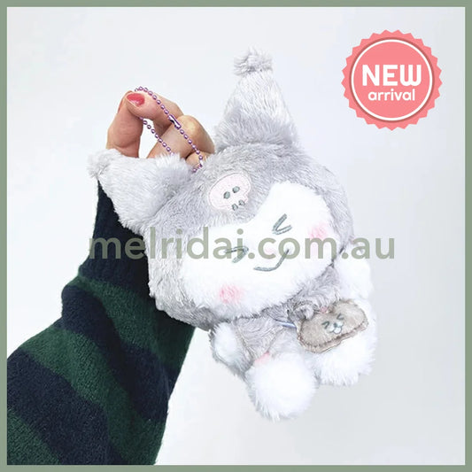 SANRIO | Kuromi Howakoro Club Mascot Holder Bag Charm Keychain 180mm