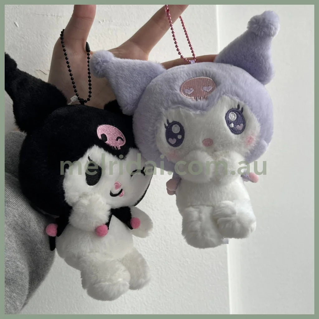 Sanrio | Iroiro Face Tehepero Plush Toys/Keychain /// Purple-Keychain 14*13*7Cm
