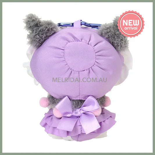 SANRIO | Kuromi Mascot Holder Bag Charm Keychain 95×70×125mm (Stardust Baby Bottle)