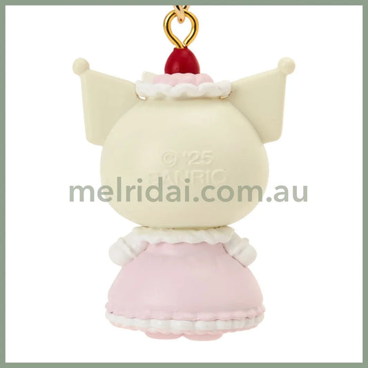 SANRIO | Kuromi Mascot Keychain 27×28×35mm (Strawberry Shortcake)