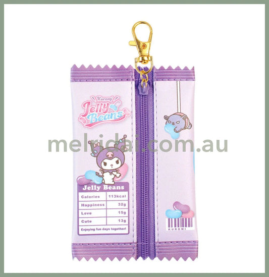 SANRIO | Kuromi Mascot Mini Pouch 75×120×7mm (Jelly Beans)