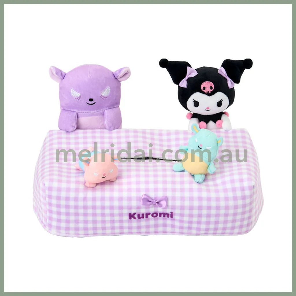 Sanrio | Kuromi Mascot Tissue Box Case 25×15.6×13Cm
