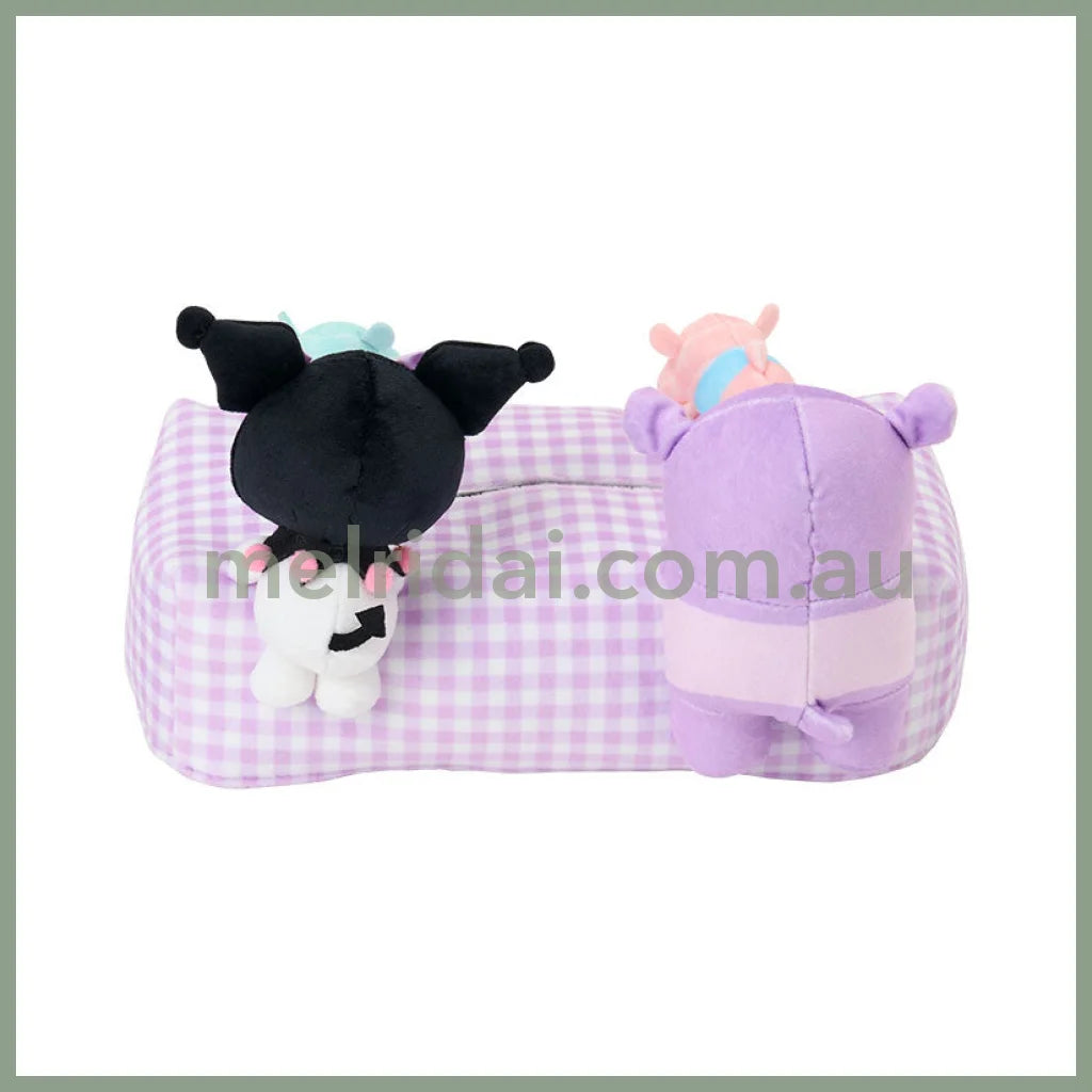 Sanrio | Kuromi Mascot Tissue Box Case 25×15.6×13Cm