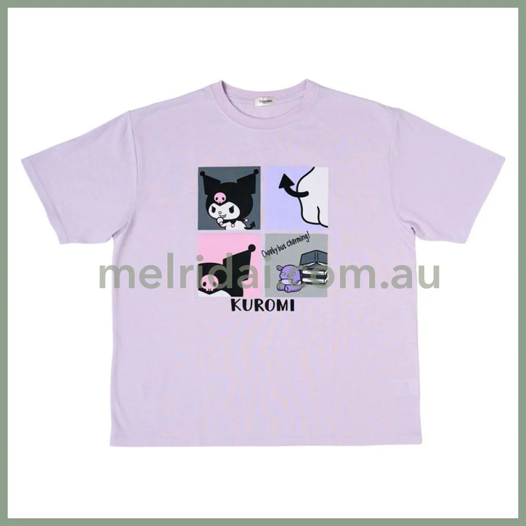 SANRIO | Kuromi Oversized T-shirt (Bust: 79-94cm Height: 154-162cm)
