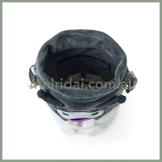 SANRIO | Kuromi Penlight Shoulder Pouch Crossbody Bag 20×12×32cm (Enjoy Idol)