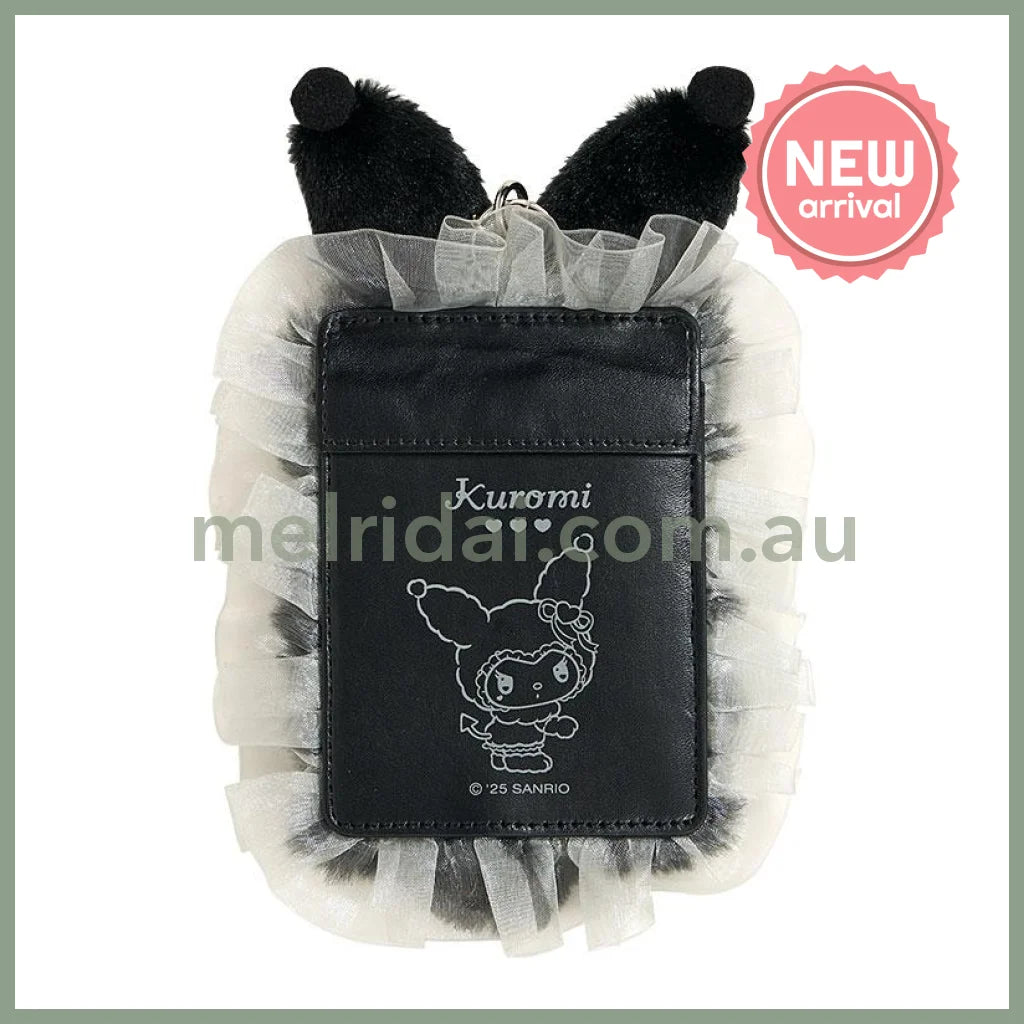 SANRIO | Kuromi Plush Card Case Card Holder Keychain 90 x 64 m (Melousa Romiusa)