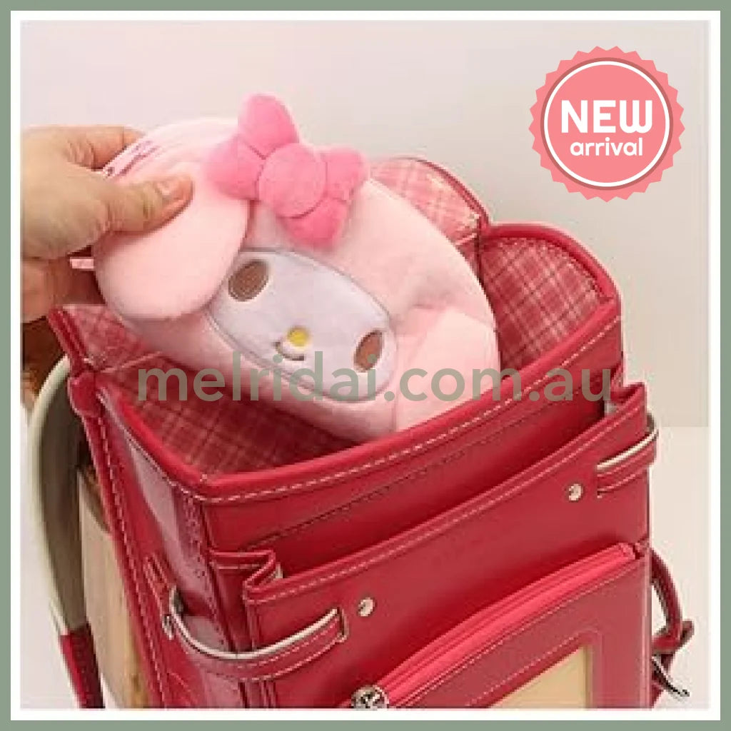 SANRIO | Kuromi Plush Face Pencil Pouch Pen Case 9.7 x 19 x 5cm