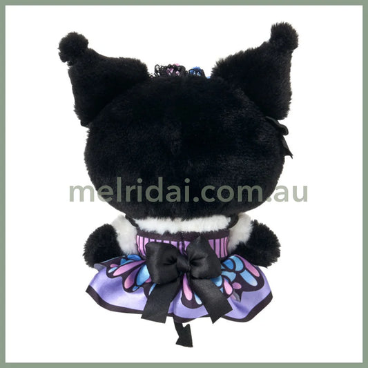 SANRIO | Kuromi Plush Keychain Bag Charm Mascot Holder 160×60×110mm (Butterfly)