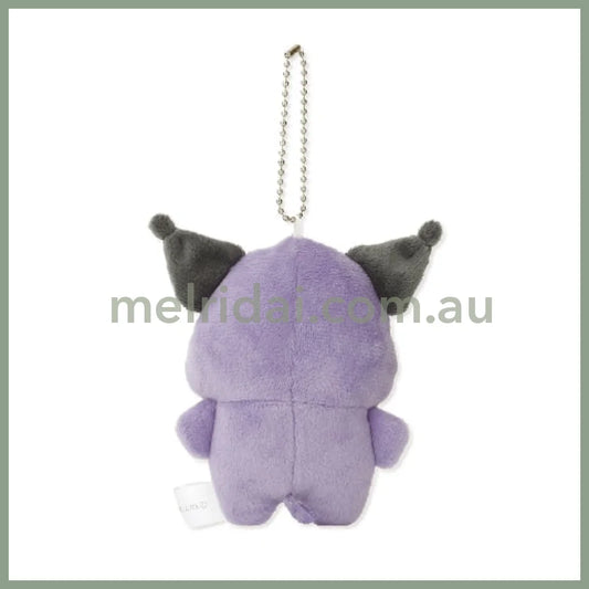 SANRIO | Kuromi Plush Keychain Mascot Holder 115×115×32mm (Animal Rhino)