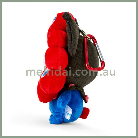 SANRIO | Kuromi Plush Keychain With Carabiner 130×120×70 mm (EXPO2025 Myaku-Myaku)