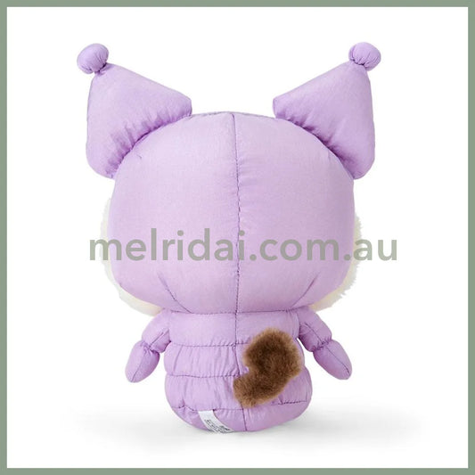 Sanrio | Kuromi Plush Toy 20×11×16.5Cm (Fuwapuku Winter)