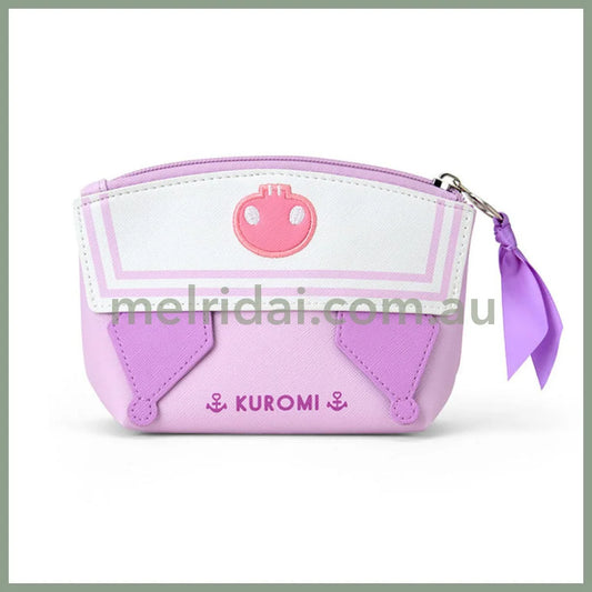 SANRIO | Kuromi Pouch 17.7 x 17.1 x 6.0cm (Sailor Collar)